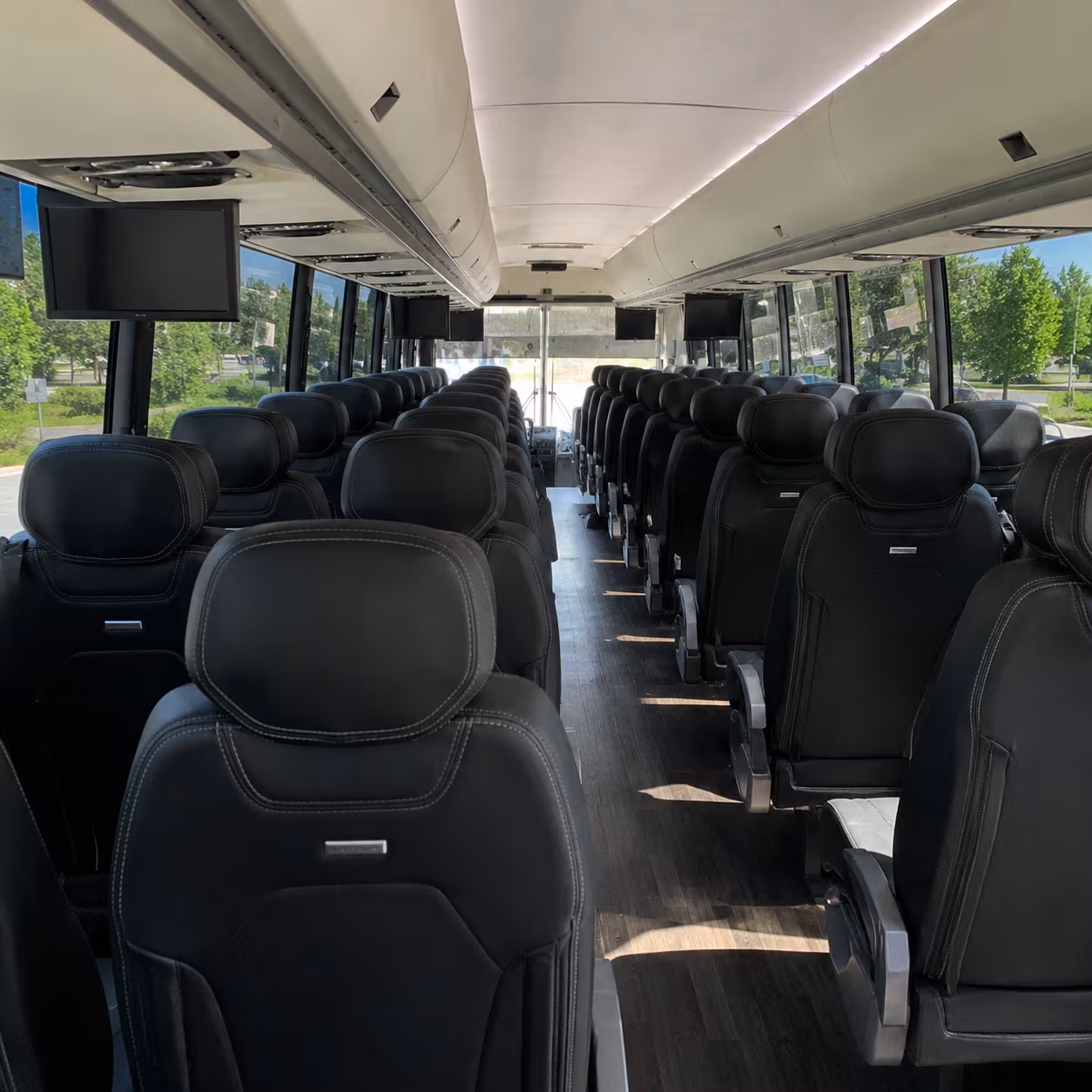 sterling heights bus rental service area
